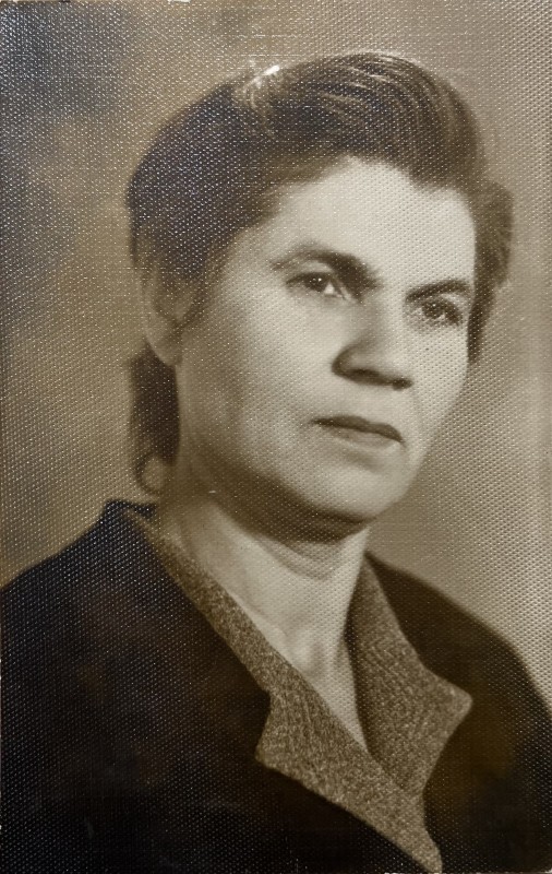 Фото. Гунько Людмила Мифодівна - дочка комунара Гунько Мифодія, 1963 р.