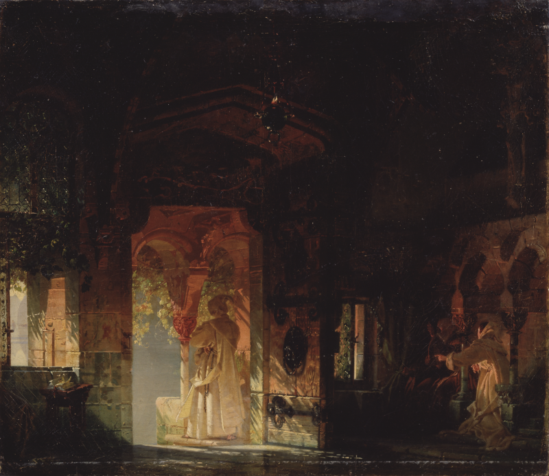 У монастирського настоятеля