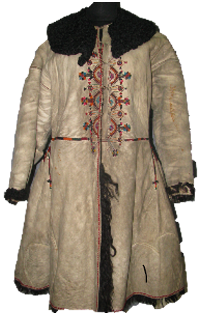 Кожух жіночий вовняний