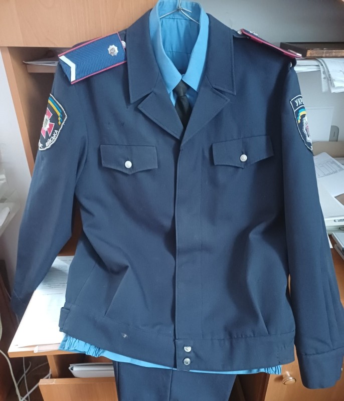 Тужурка форми Внутрішніх військ МВС України