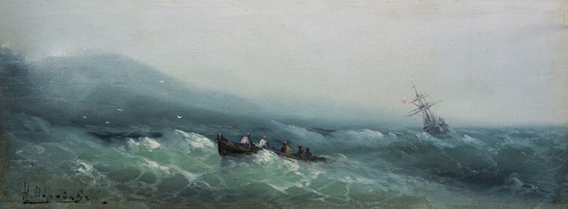 Буря на морі