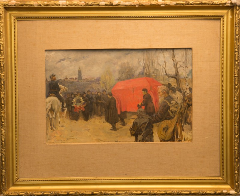 Зустріч труни Шевченка в Києві