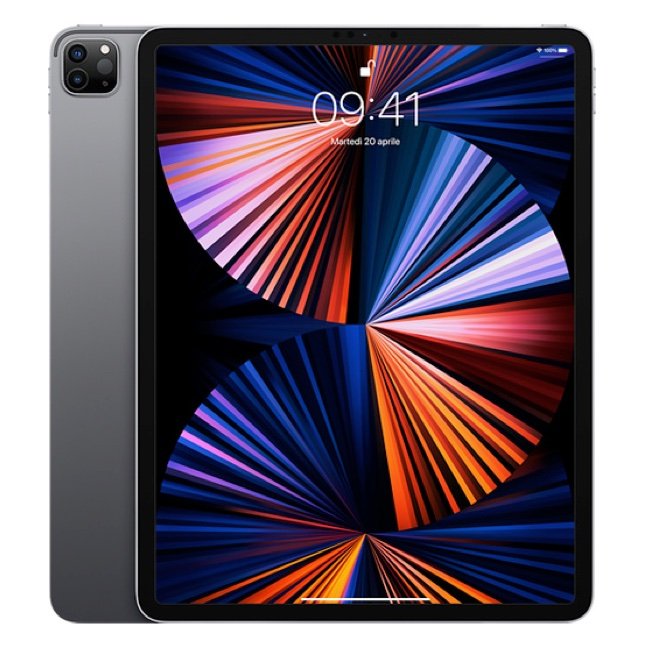 Apple iPad Pro 12.9 128gb wifi 2021 5a gen Grigio siderale