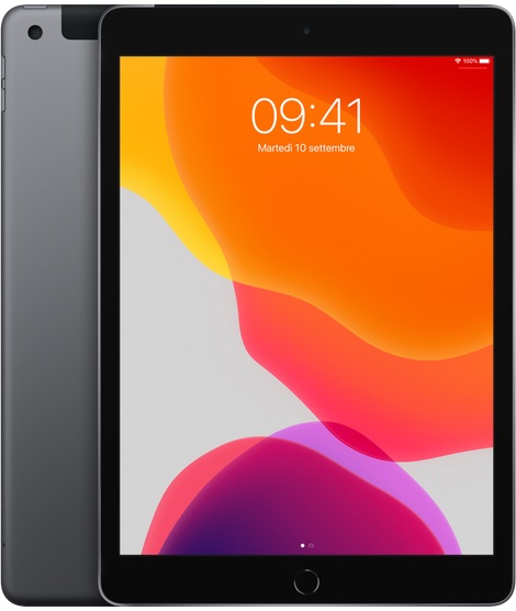 Apple iPad 10.2 128gb cellular 7a gen Space gray