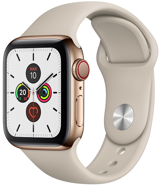 Apple Watch 5 40mm GPS Cellular acciaio