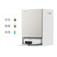 Dreame Matrix10 Ultra, robotický vysávač, biely