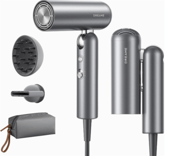 Dreame Hair Pocket Pro sušič vlasov, šedý - AHD51-Grey