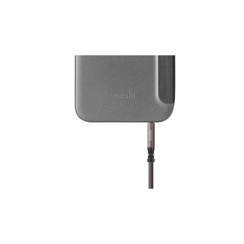 Moshi kábel 3.5mm mini stereo auxiliary 1.8m - Black