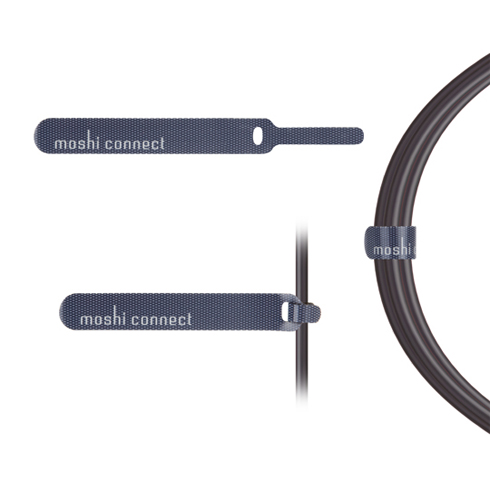 Moshi kábel 3.5mm mini stereo auxiliary 1.8m - Black