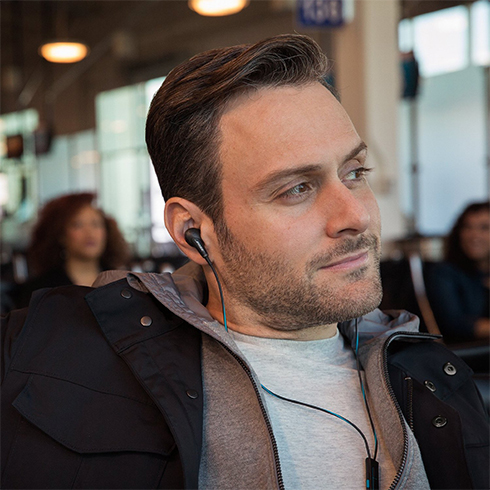 Bose QuietComfort 20  Black/Blue slúchadlá