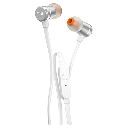 JBL T290 Silver slúchadlá