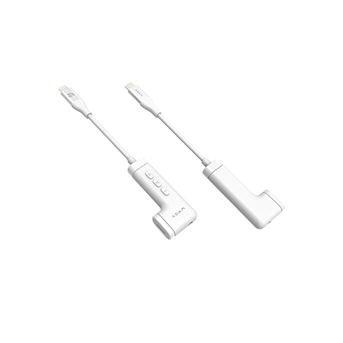 Adam Elements iLinio Lighting/Aux/Charging adaptér - White