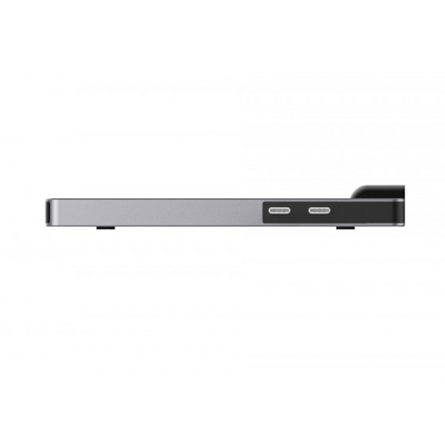 LMP USB-C Compact Dock 8 port - Silver Aluminium