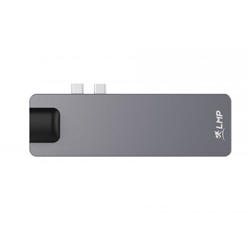 LMP USB-C Compact Dock 8 port - Space Gray Aluminium