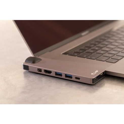 LMP USB-C Compact Dock 8 port - Space Gray Aluminium
