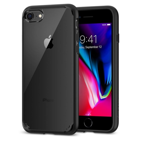 Spigen kryt Ultra Hybrid 2 pre iPhone 7/8/SE 2020/2022 - Black