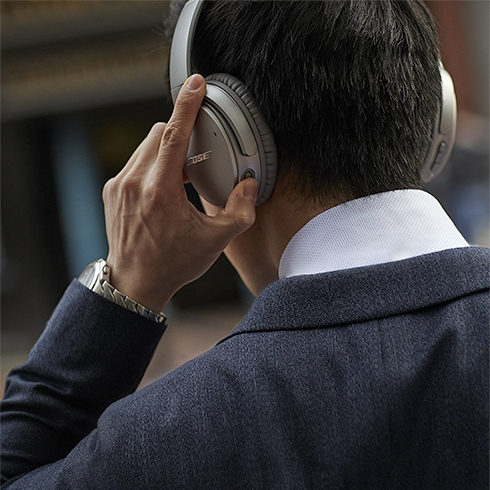 Bose QuietComfort 35 II Wireless Silver slúchadlá