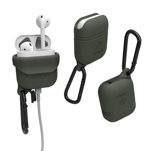 Catalyst puzdro Waterproof case pre AirPods - Army Green