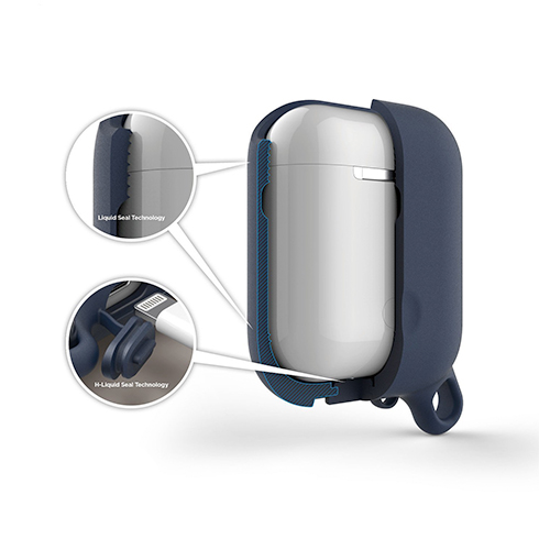 Elago Airpods Waterproof Hang Case - Jeans Indigo