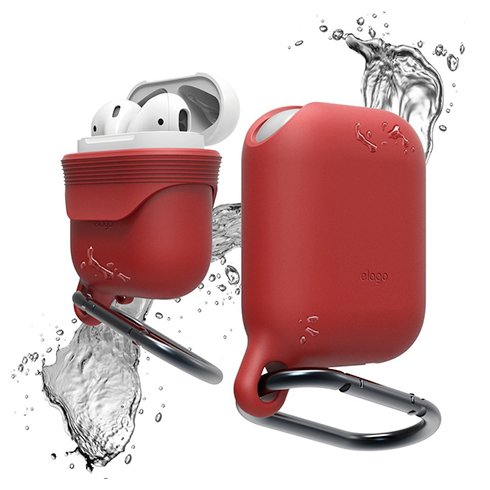 Elago Airpods Waterproof Hang Case - Red