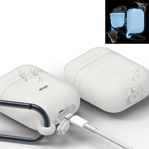 Elago Airpods Waterproof Hang Case - Nightglow Blue