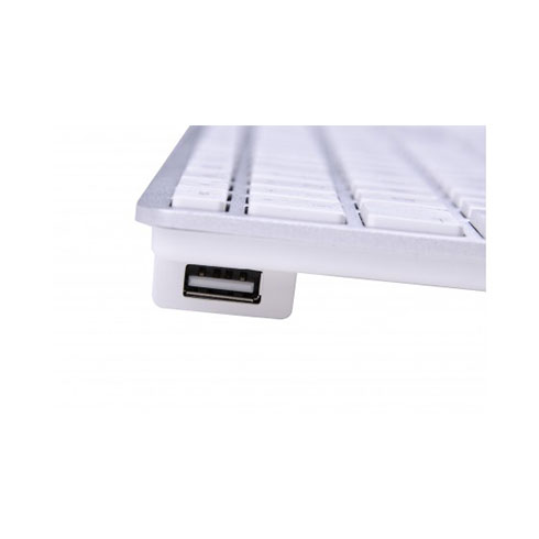 LMP klávesnica Wired USB Keyboard pre Mac 110 keys SK layout - Silver Aluminium