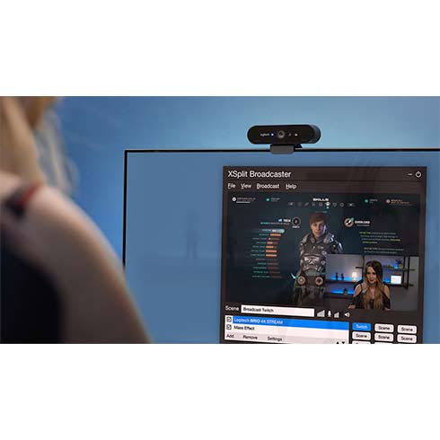 Logitech BRIO stream - 4k webcam