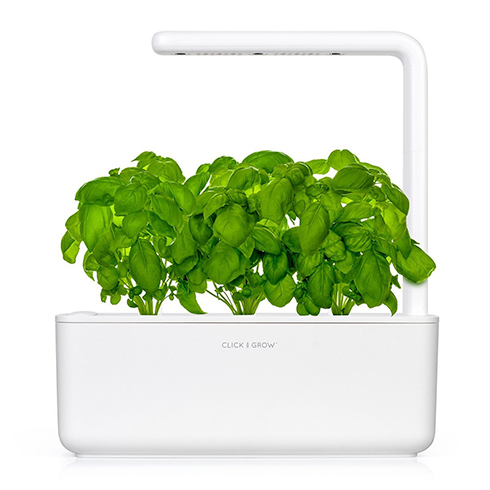 Click And Grow Smart Garden 3, bílý květináč