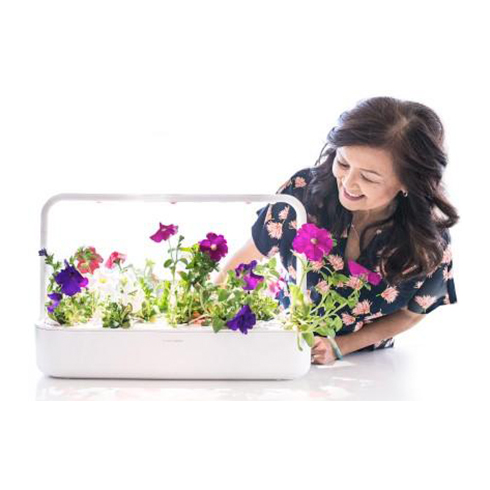 Click And Grow Smart Garden 3, bílý květináč