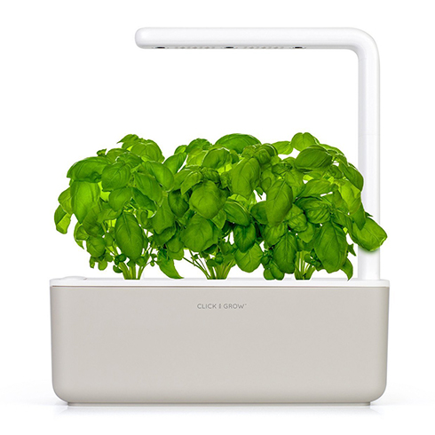 Click And Grow Smart Garden 3, béžový květináč