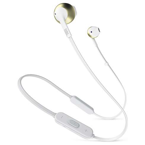 JBL T205BT Champagne Gold slúchadlá