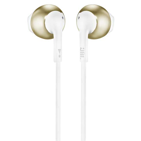 JBL T205BT Champagne Gold slúchadlá