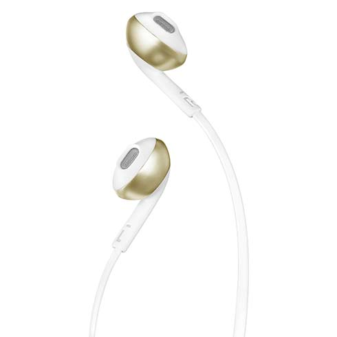JBL T205BT Champagne Gold slúchadlá