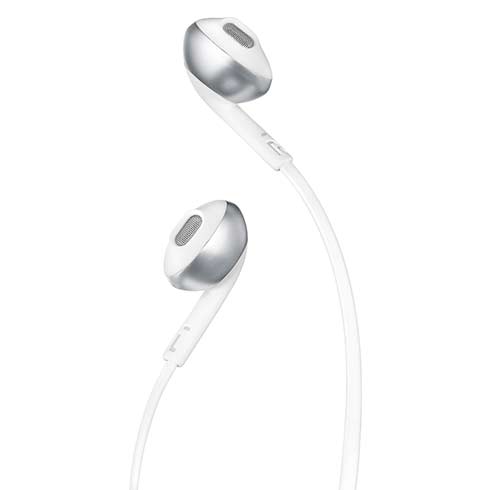 JBL T205BT Silver slúchadlá