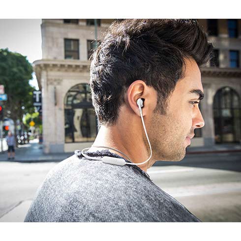 JBL T205BT Silver slúchadlá