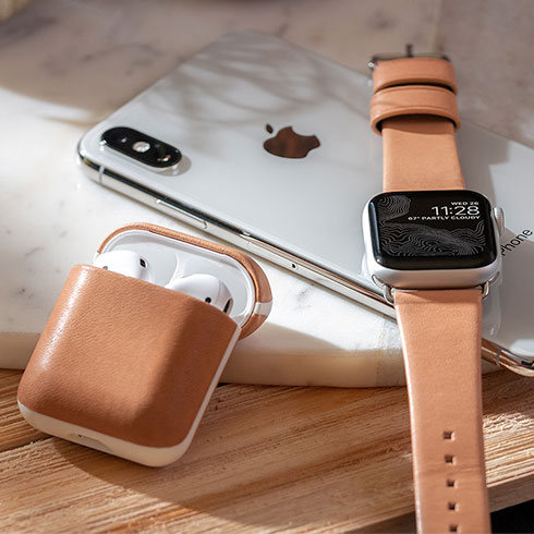 Nomad puzdro Rugged Case pre Apple Airpods 1&2 - Natural