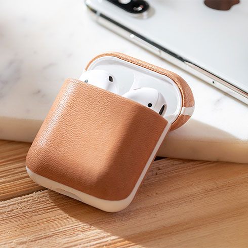 Nomad puzdro Rugged Case pre Apple Airpods 1&2 - Natural