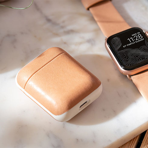 Nomad puzdro Rugged Case pre Apple Airpods 1&2 - Natural