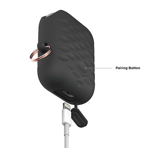 Elago AirPods Waterproof Hang Active Case - Black