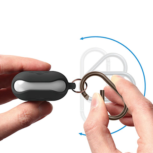 Elago AirPods Waterproof Hang Active Case - Black