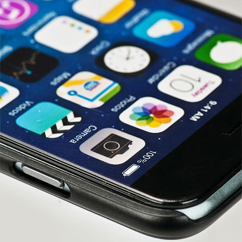 Swarovski kryt Metallique pre iPhone 6/6s - Meteor Shower