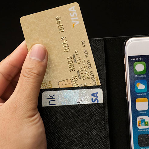 Swarovski puzdro Dark Knight pre iPhone 6 Plus/6s Plus - Gold