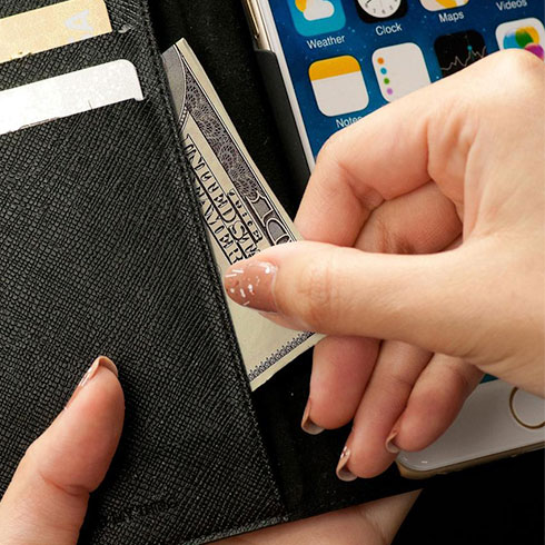 Swarovski puzdro Dark Knight pre iPhone 6 Plus/6s Plus - Gold