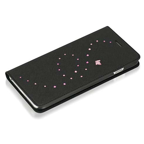 Swarovski puzdro Papillon Primo Flip Case pre iPhone 6 Plus/6s Plus - Pink Mix