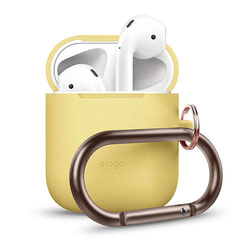 Elago Airpods Silicone Hang Case - Yellow