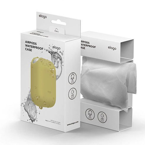 Elago AirPods Waterproof Case - Creamy Yellow