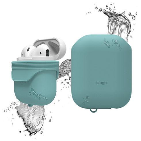 Elago AirPods Waterproof Case - Coral Blue