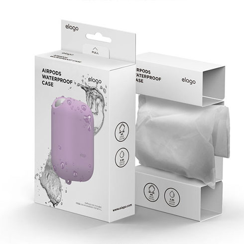 Elago AirPods Waterproof Case - Lavender