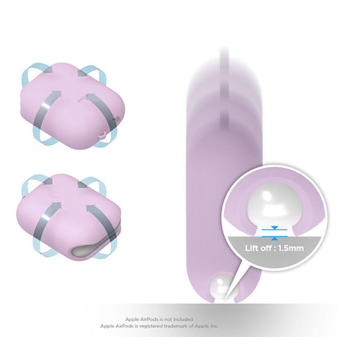 Elago AirPods Waterproof Case - Lavender