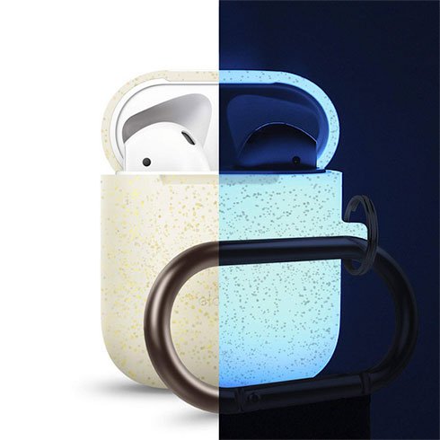 Elago Airpods Silicone Hang Case - Nightglow Gold